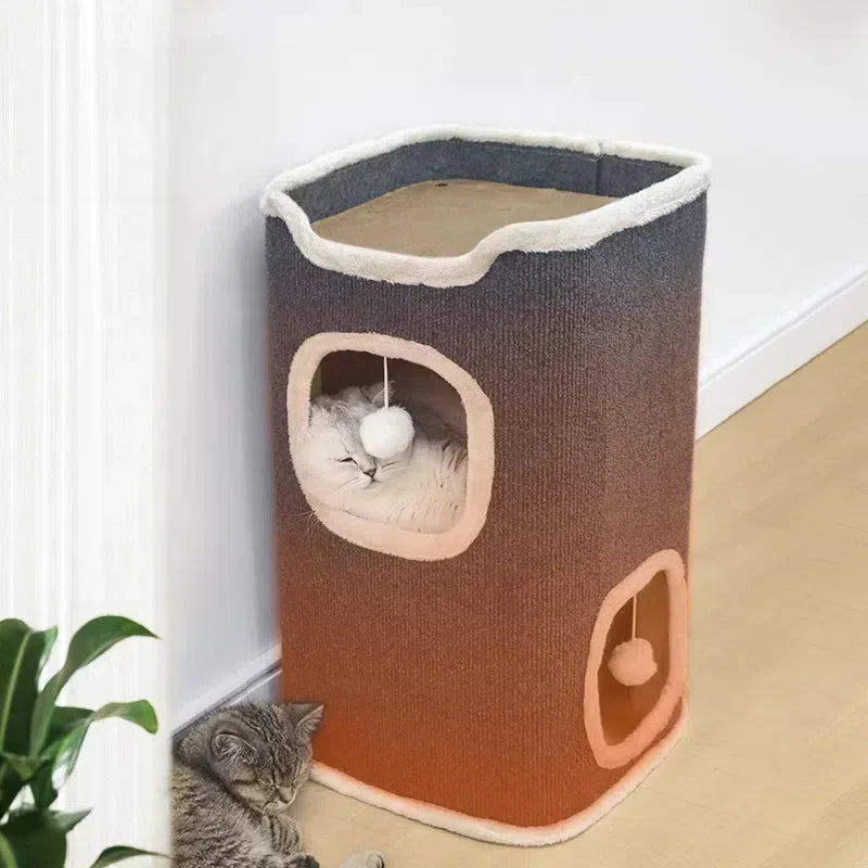 a cozy cat bed