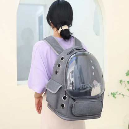 Astronaut Transparent Transport Carrying Bag, Pet Travel Bag, Space Capsule, Cat Backpack, Carrier for Dog, High Quality