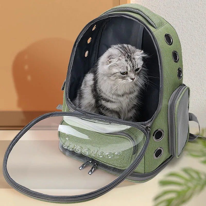 Astronaut Transparent Transport Carrying Bag, Pet Travel Bag, Space Capsule, Cat Backpack, Carrier for Dog, High Quality