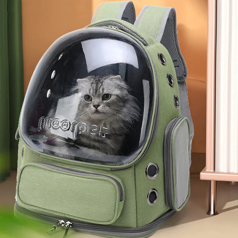 Astronaut Transparent Transport Carrying Bag, Pet Travel Bag, Space Capsule, Cat Backpack, Carrier for Dog, High Quality