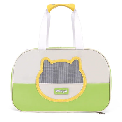 Breathable Large-capacity Outdoor Carrying Bag Crossbody Pet Folding Lightweight Cat and Dog Bag