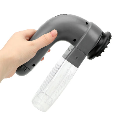 Pet Grooming Vacuum Cleaner Portable Electric Animal Hair Suction Device Pet Hair Removal Brush for Long/Short Haired Dogs Cats