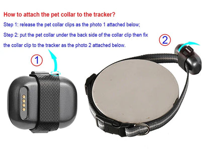 4G/2G Dog Gps Tracker Mini Gps for Cats Waterproof Anti-Lost Device Pet Location Anti-Theft Alarm Tracker Collar Dog Accessories