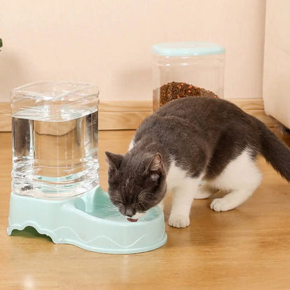 3.8L PP material Pet feeder Pet Water Fountain Drink Bowl Automatic Pet Feeder Large Cat Dog Food Dispenser