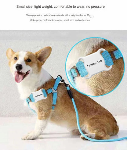 F2 Pet locator cat dog tracking GPS collar anti-lost monitoring hanging neck Bluetooth