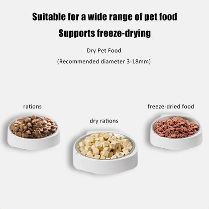 Pet Intelligent Feeder Timed Quantitative Remote Control Automatic Feeder Cat Food Dog Food Intelligent Feeding Machine