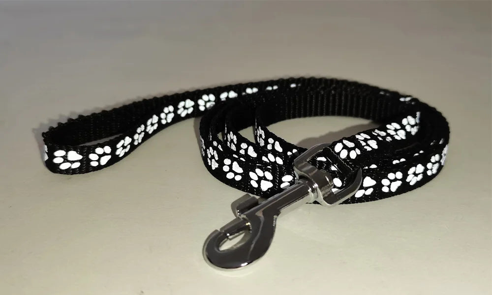 Cat Dog Collar Harness Leash Adjustable Nylon Pet Traction Cat Kitten Halter Collar Cats Products Reflective Pet Harness Belt