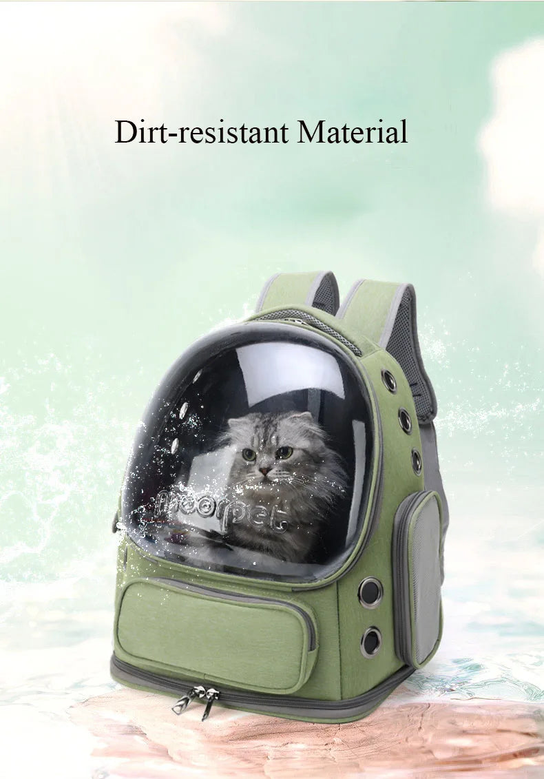 Astronaut Transparent Transport Carrying Bag, Pet Travel Bag, Space Capsule, Cat Backpack, Carrier for Dog, High Quality